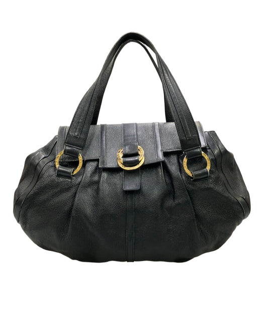 BVLGARI ハンドバッグ レザー ドッピオトンド レディース ブルガリ
