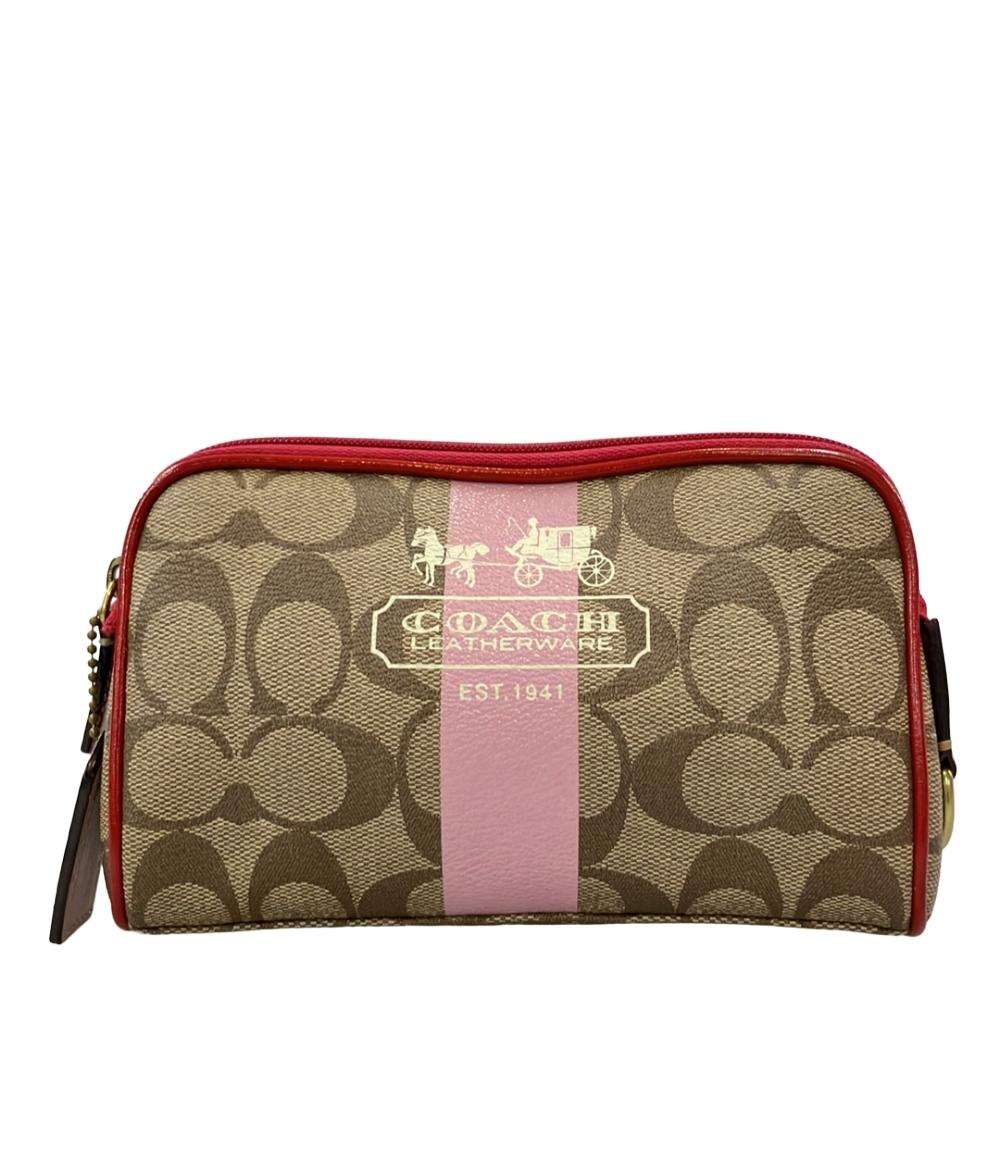美品 COACH ポーチ シグネチャー F58035 レディース コーチ – Rehello
