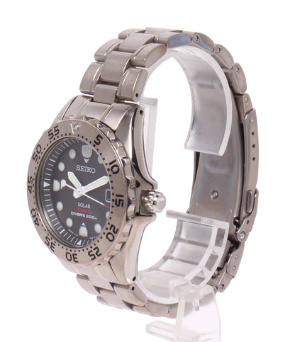 SEIKO 腕時計 PROSPEX プロスペックス ソーラー ブラック SBDN013 メンズ セイコー