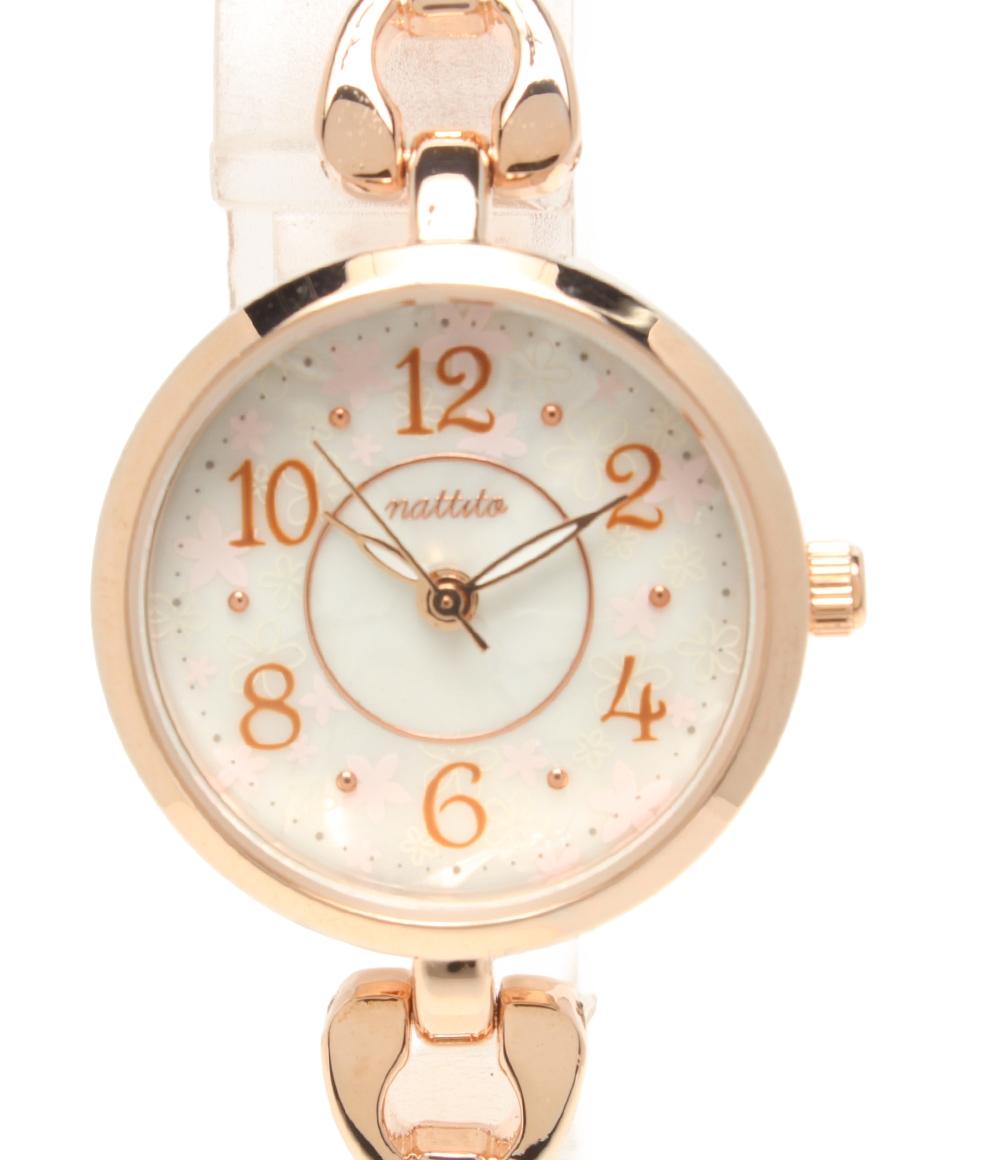 美品 nattito 腕時計 クオーツ FSC151 レディース ナティート