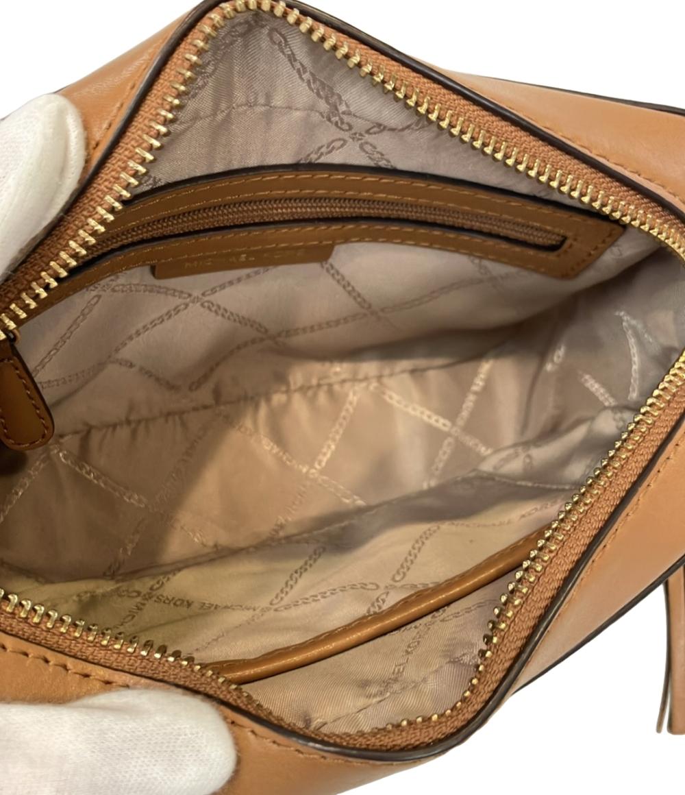 美品　マイケルコース　ショルダーバッグ　サフィアーノ　レザー　ロゴ　斜めがけ MICHAEL KORS マイケルコース バッグ サフィアーノレザー ジェット