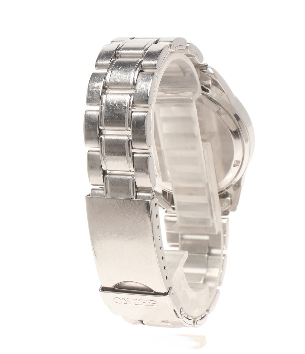 SEIKO 腕時計 クオーツ ブラック系 7T92-0DW0 メンズ セイコー