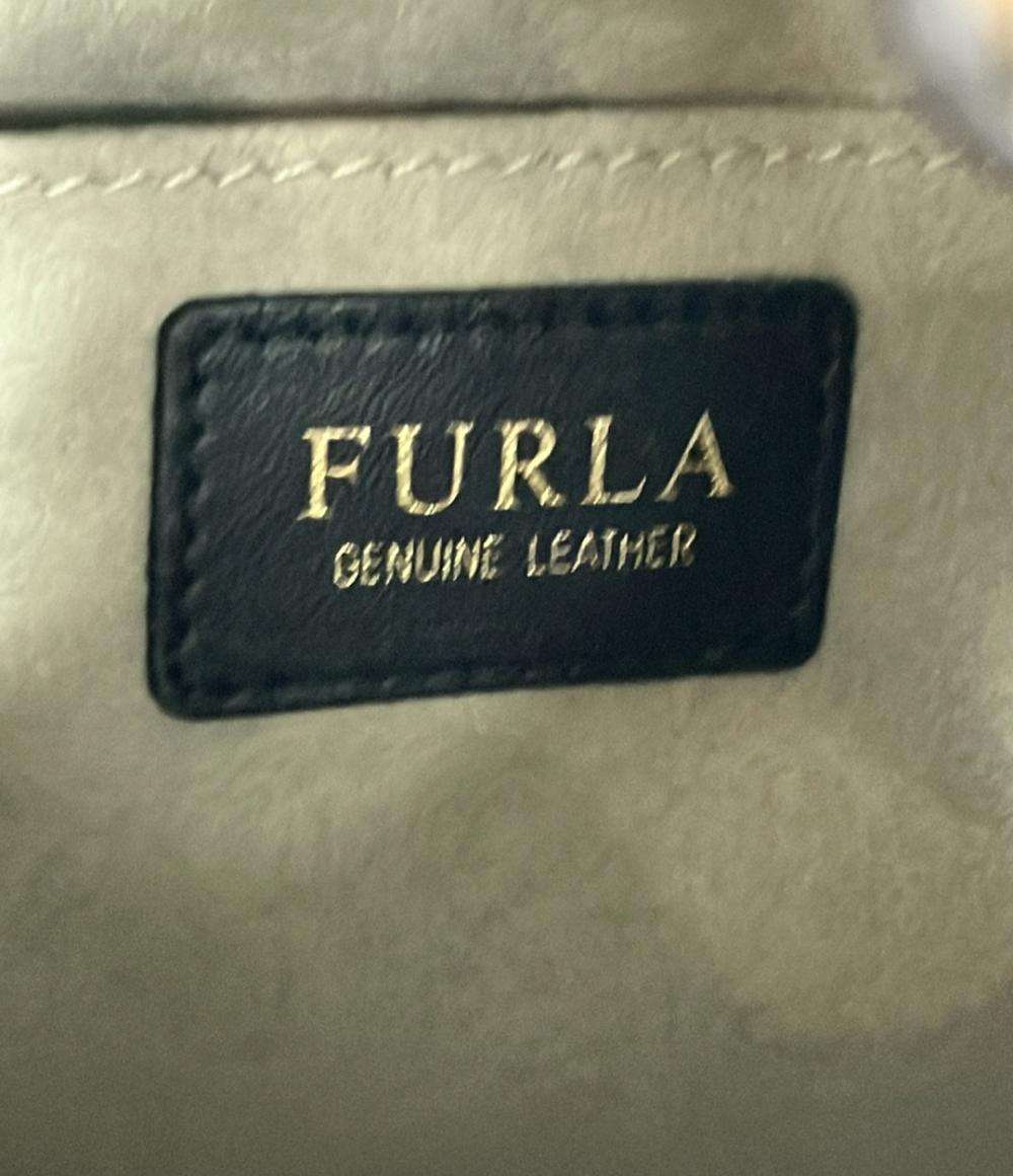 フルラ 2way 巾着レザーハンドバッグ ミニショルダーバッグ 斜め掛け レディース Furla