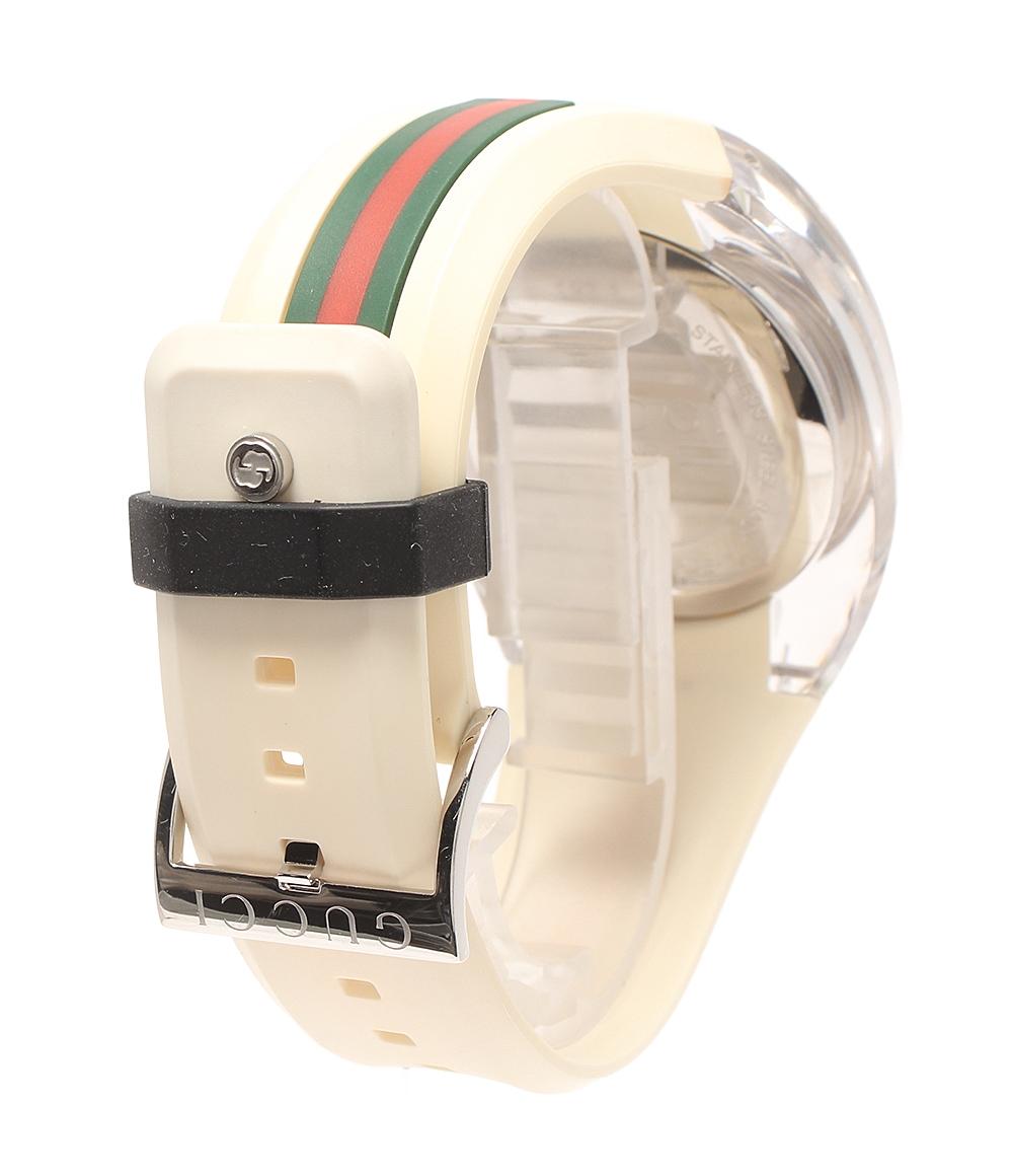 GUCCI 腕時計 シェリーライン SYNC シンク クオーツ シルバー 137.1 メンズ グッチ