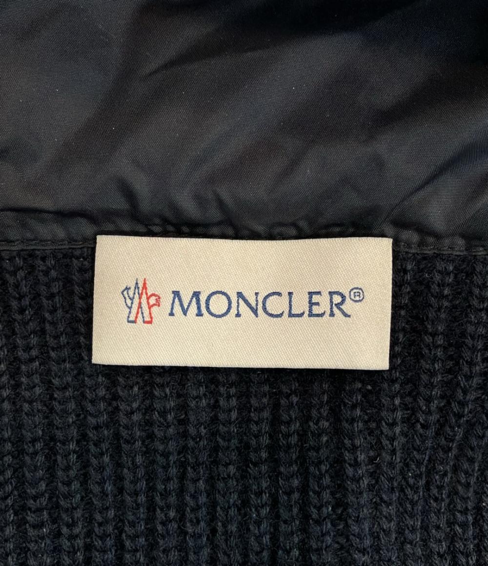 モンクレール ニット切替ダウンジャケット E20919402800 94789 メンズ SIZE S MONCLER