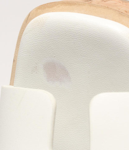 HERMES サンダル レザー コルク エズ 30 レディース SIZE 37 エルメス
