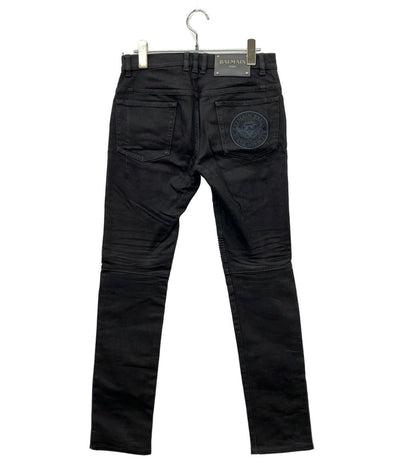 BALMAIN バイカーデニムパンツ S8H9131T134 メンズ SIZE 27 バルマン