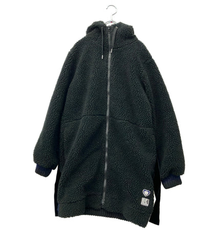 HELLY HANSEN ボアコートSueUNDERCOVERコラボ フード付き ダブルジップ HWV51951U レディース SIZE WL (L) ヘリーハンセン