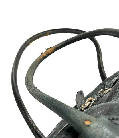 訳あり PRADA トートバッグ ハンドバッグ レザー レディース プラダ