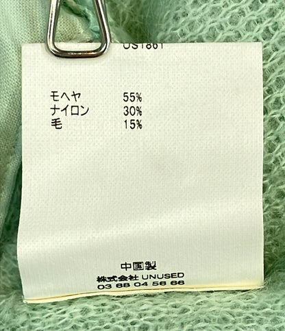 UNUSED 長袖 モヘアカーディガン レディース SIZE 3 アンユーズド