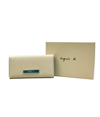 美品 agnes b. 4連キーケース レディース アニエスベー