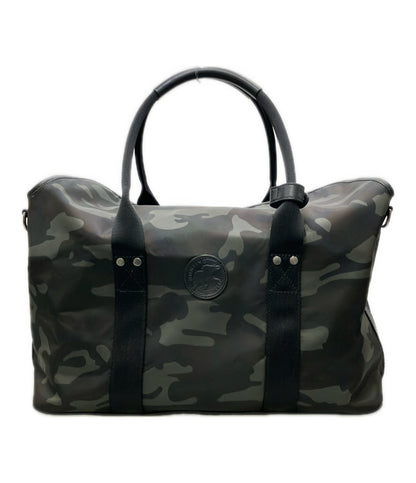 ハンティングワールド 2WAY ボストンバッグ ショルダーバッグ 斜め掛け カモフラージュ メンズ HUNTING WORLD