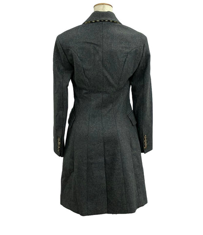 美品 バーバリー ダブルブレストコート ウール レディース SIZE UK6 (M) BURBERRY