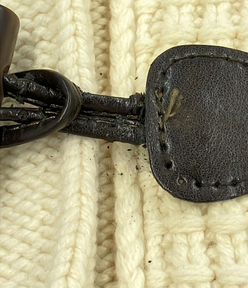 訳あり バーク ニットダッフルコート レディース SIZE S (S) BARK