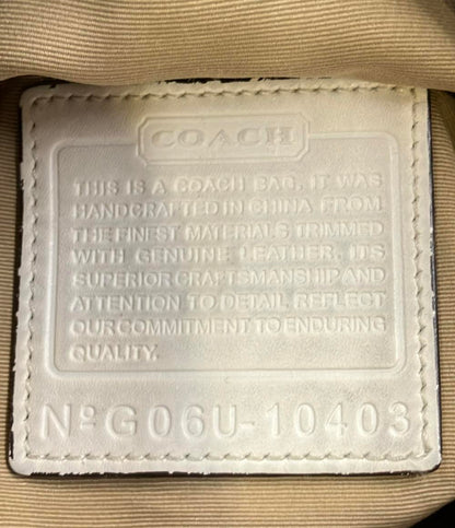訳あり COACH ショルダーバッグ 斜め掛け シグネチャー 10403 レディース コーチ