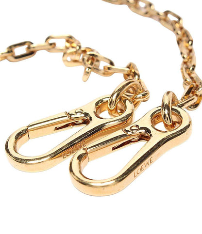 美品 LOEWE チェーンショルダーポーチ かたつむり スネイルポーチ レディース ロエベ