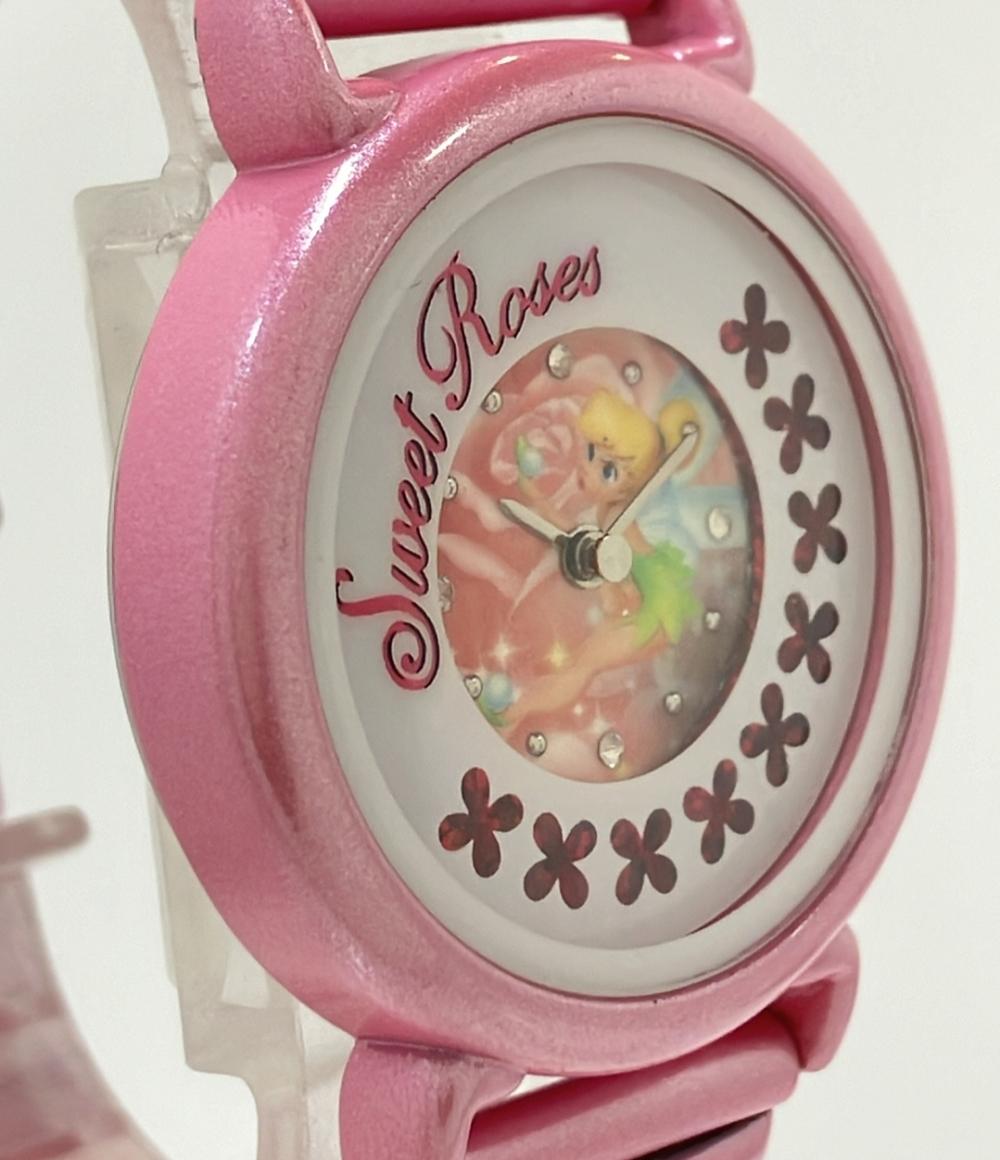 Disney 腕時計 ティンカーベル クオーツ キッズ ディズニー