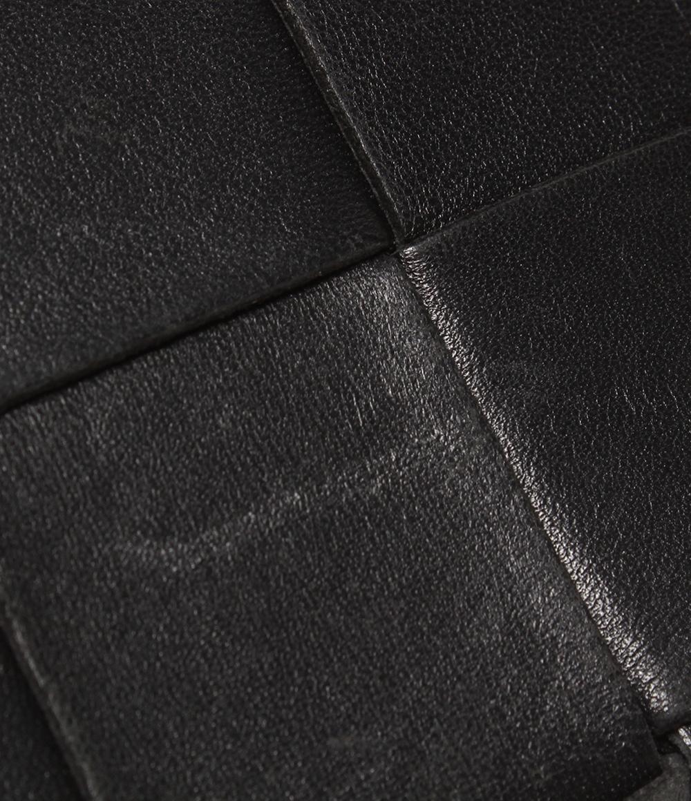 ボッテガ・ヴェネタ 三つ折り財布 マキシイントレチャート ユニセックス BOTTEGA VENETA