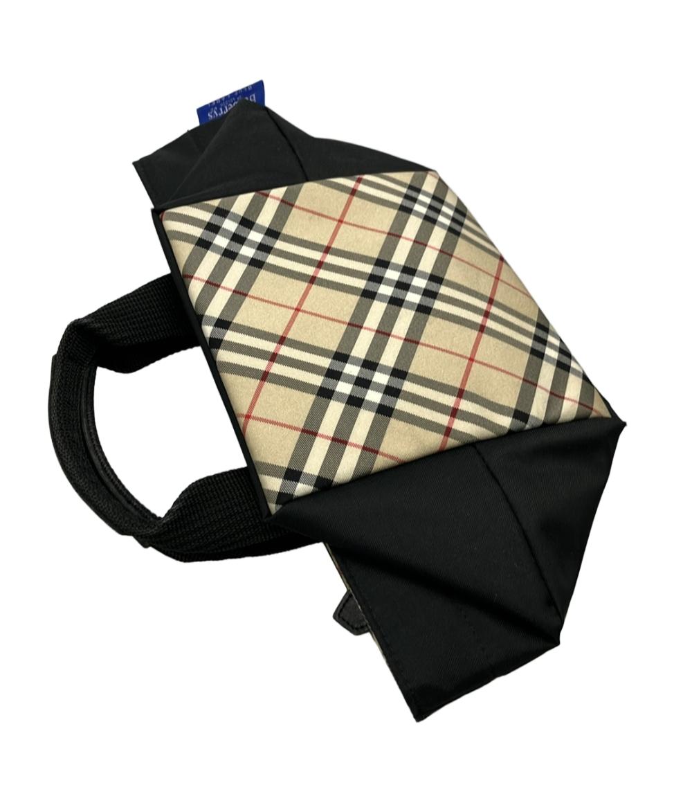 美品 BURBERRY BLUE LABEL ハンドバッグ レディース バーバリーブルーレーベル