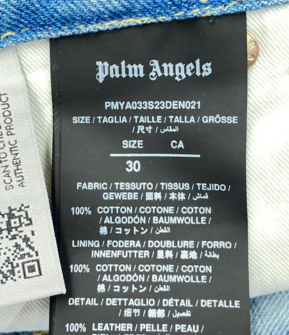 美品 パームエンジェルス レインボーロゴパッチデニムパンツ メンズ SIZE 30 (M) Palm Angels