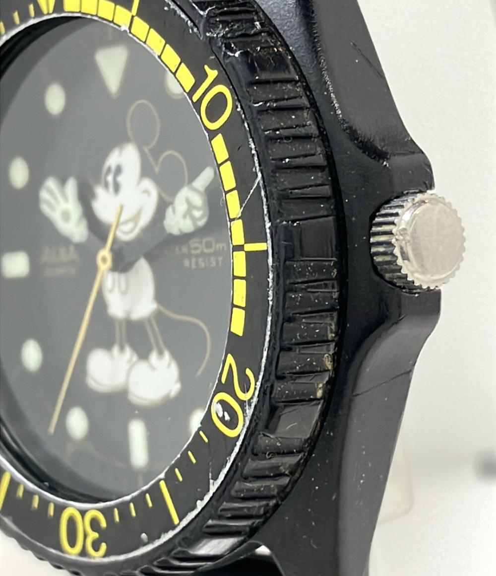 未使用　新品　ALBA　アルバ　デジタル　ディズニー　ミッキー　時計 希少！新品デッドストック品】ALBA ディズニータイム ミッキーマウス