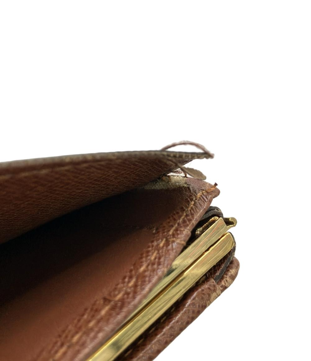 LOUIS VUITTON 二つ折り財布 がま口 キャンバス モノグラム M61674 レディース ルイ・ヴィトン