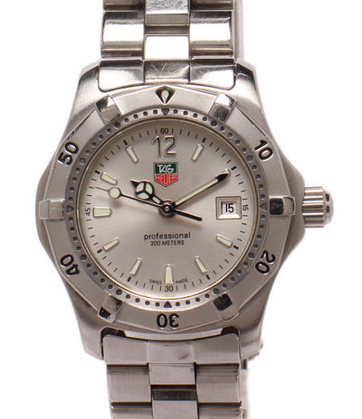 TAG HEUER 腕時計 2000シリーズ プロフェッショナル クオーツ SILVER WK-1312-0 レディース タグホイヤー