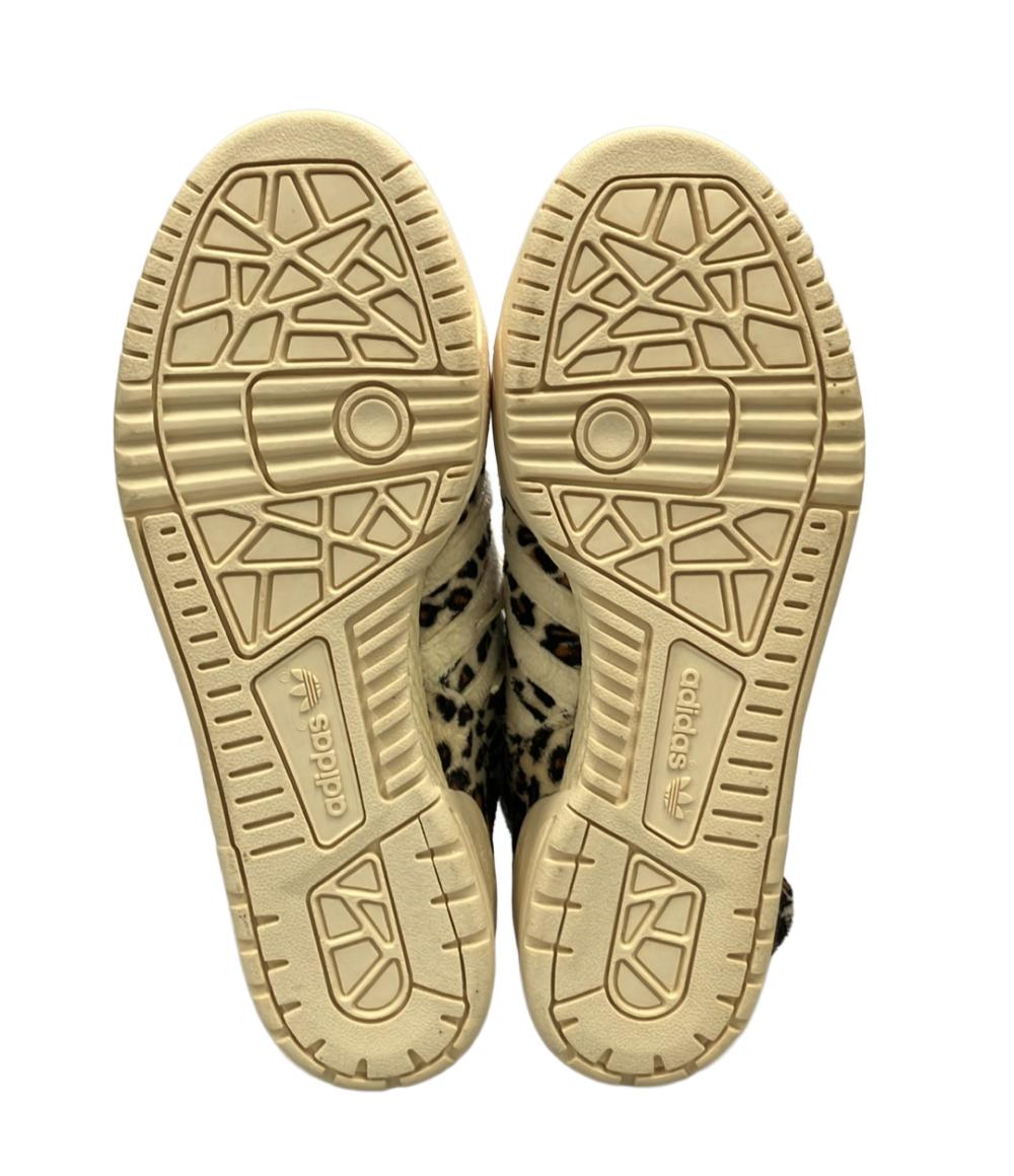 美品 adidas ハイカットスニーカー レオパード柄× Jeremy Scott レディース SIZE 25.0 アディダス