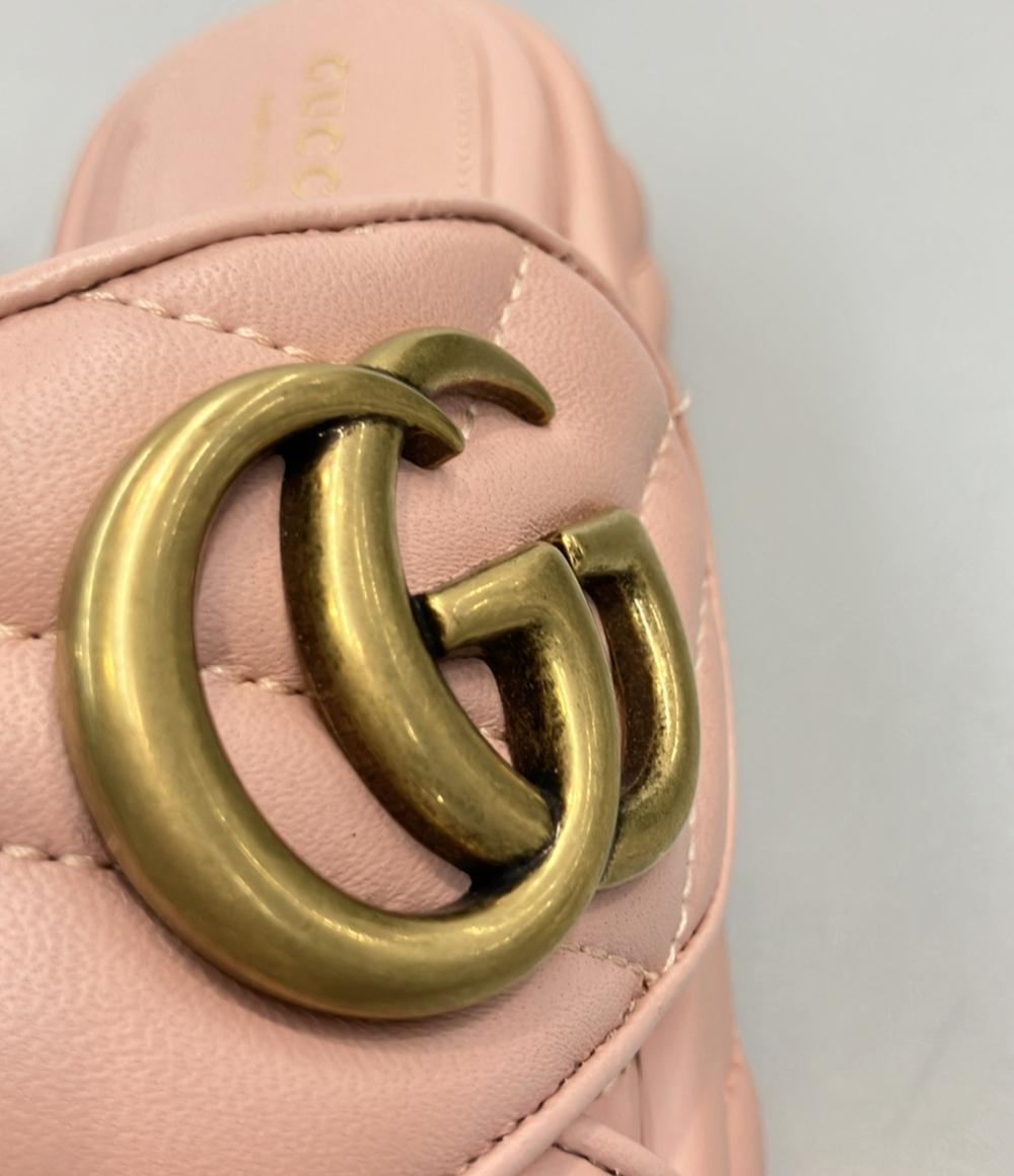 グッチ スライドサンダル GGマーモント レディース SIZE 37 (L) GUCCI