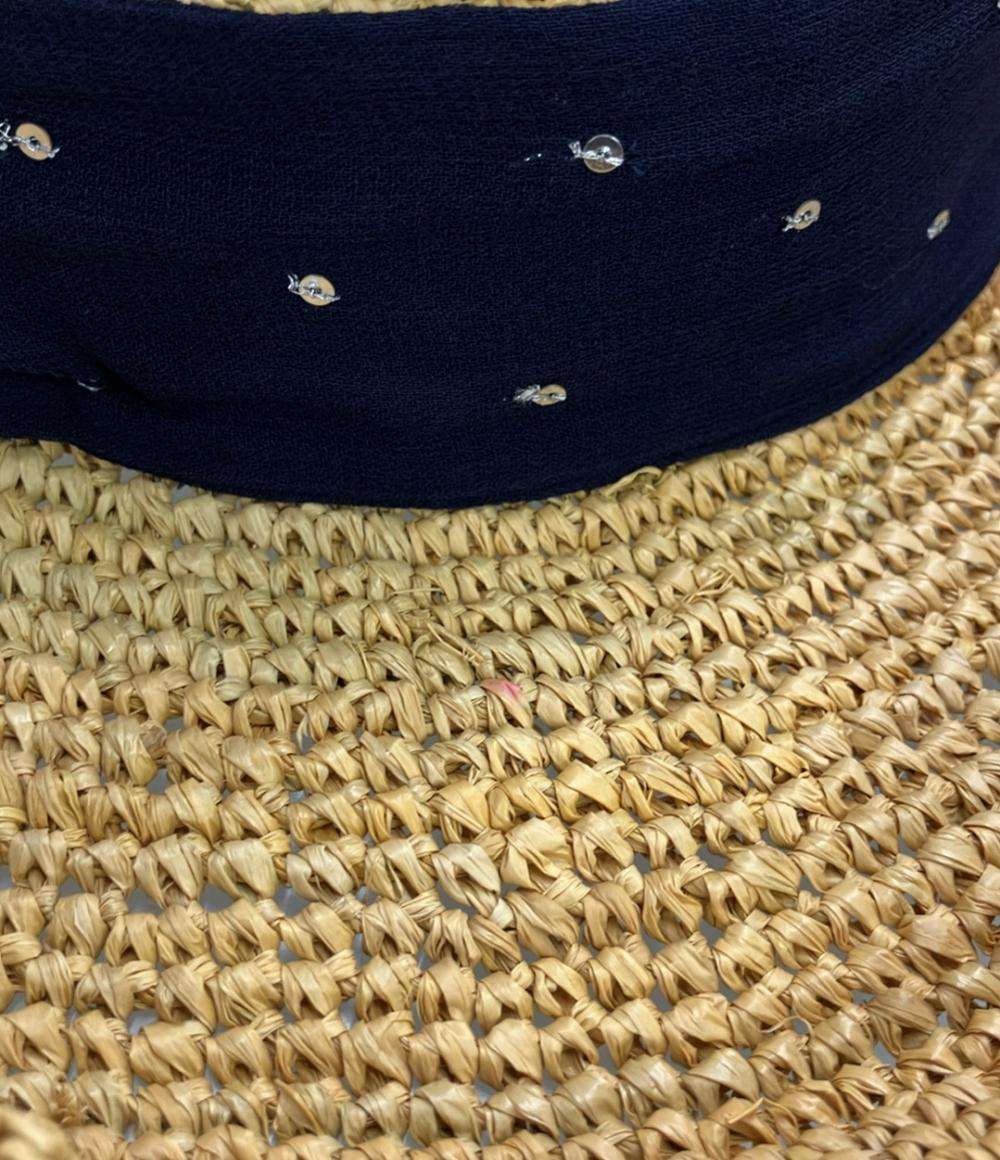 カシラ ストローハット 麦わら帽子 レディース CA4LA