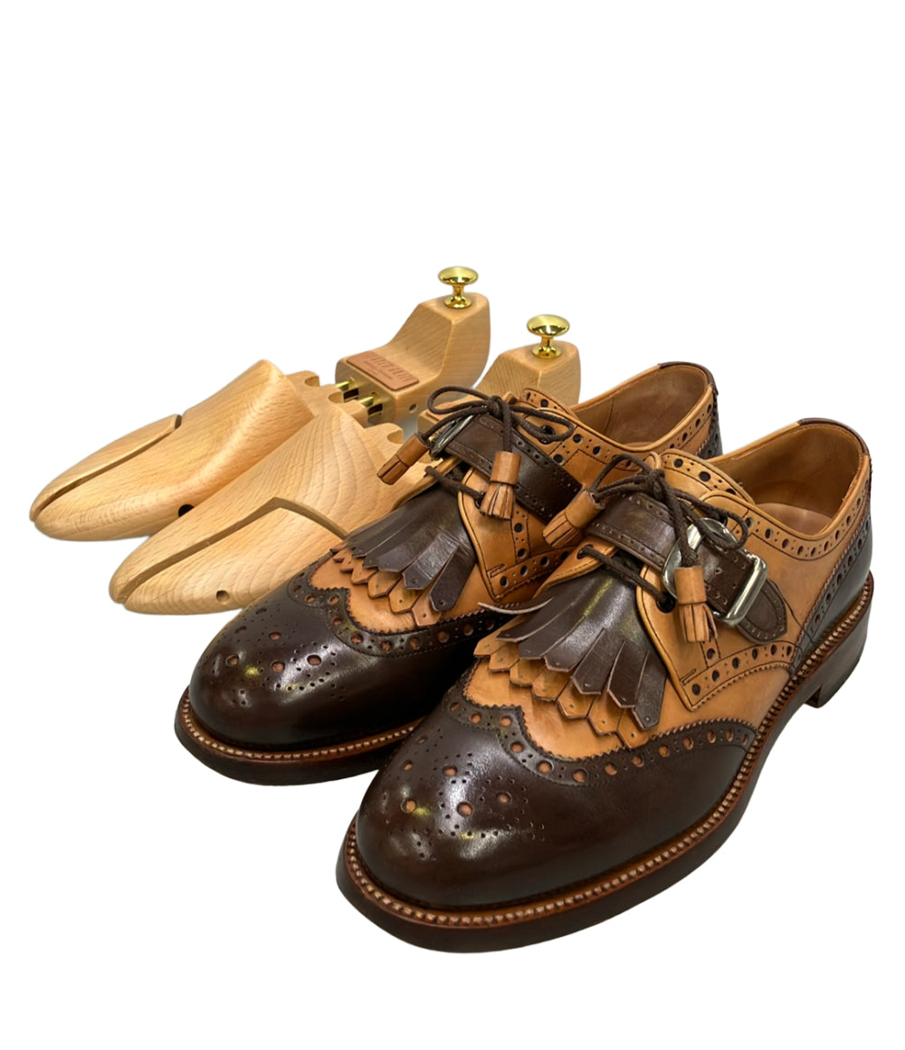 SCOTCH GRAIN MADURO ドレスシューズ ウィングチップ コラボ メンズ SIZE 24.5 スコッチグレイン マデュロ