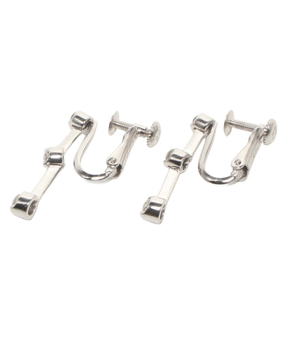 美品 イヤリング K18WG ダイヤ0.30ct レディース