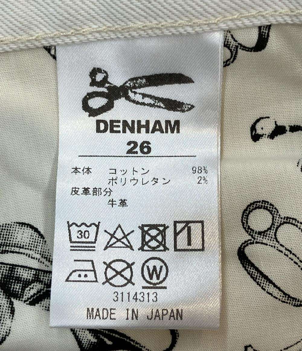 美品 デンハム ワイドストレートデニムパンツ レディース SIZE 26 (S) DENHAM