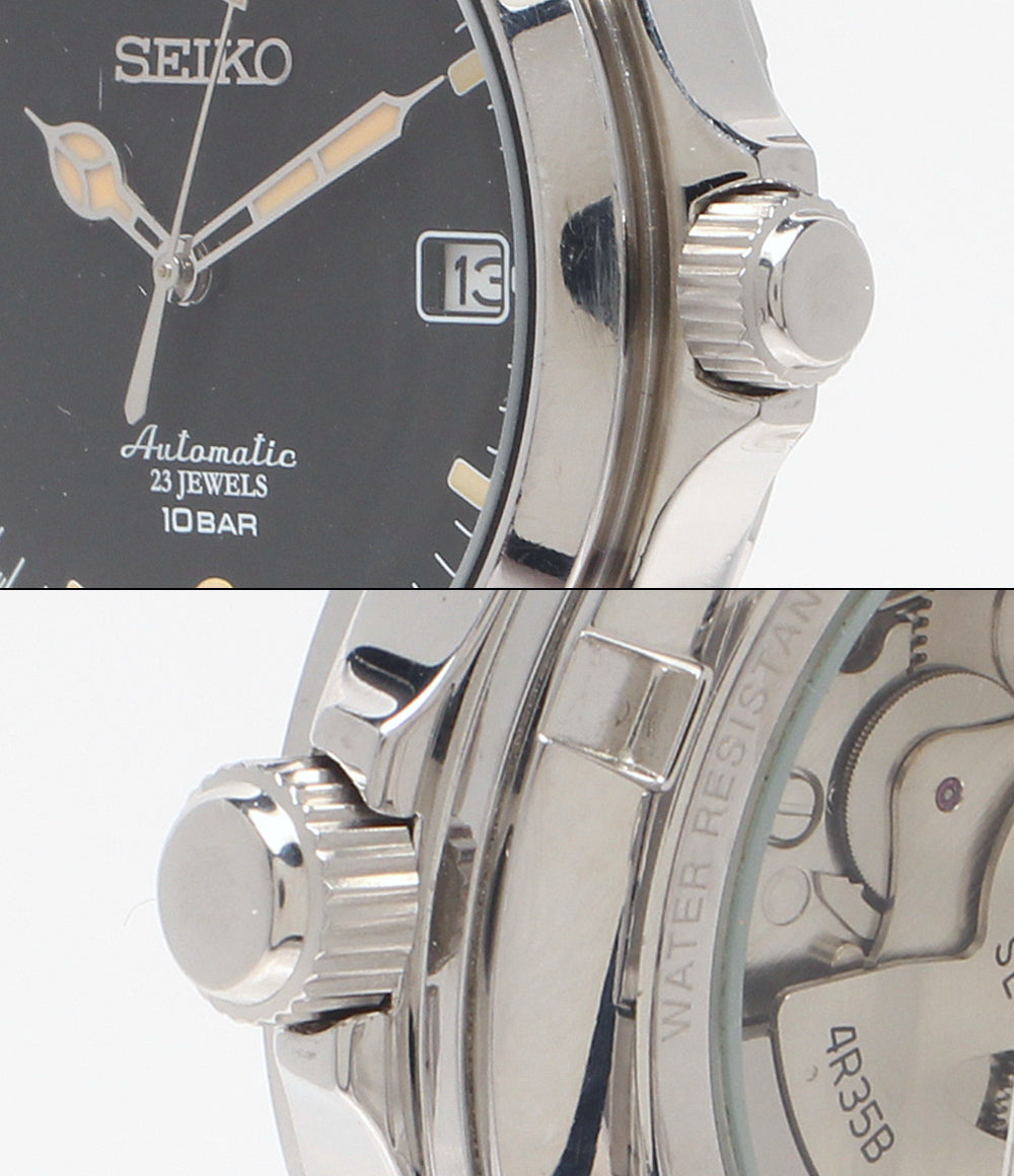 SEIKO TiC TAC 腕時計 自動巻き ブラック SZSB006 メンズ セイコー チックタック
