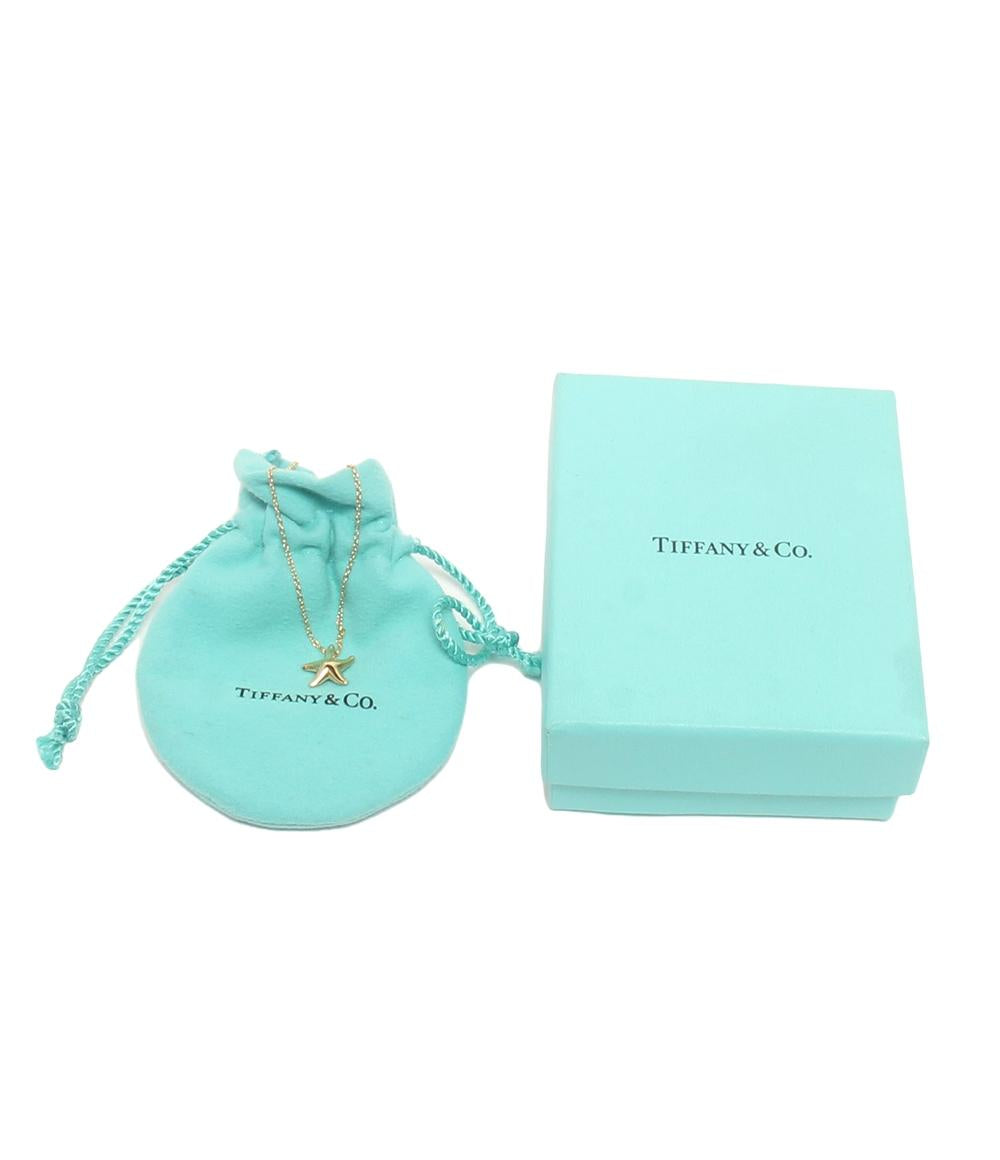 美品 ティファニー ネックレス K18 エルサ ペレッティ スターフィッシュ レディース TIFFANY&Co.