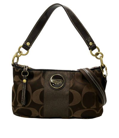 COACH 2way ハンドバッグ ショルダーバッグ 斜め掛け シグネチャー F18035 レディース コーチ