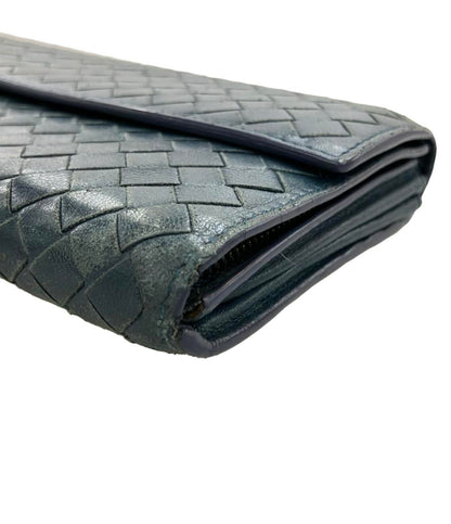 BOTTEGA VENETA 長財布 レザー イントレチャート レディース ボッテガ・ヴェネタ