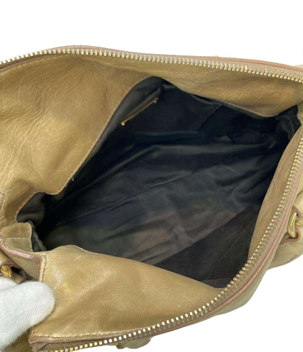 Miu Miu 2way ハンドバッグ ショルダーバッグ 斜め掛け レディース ミュウ ミュウ