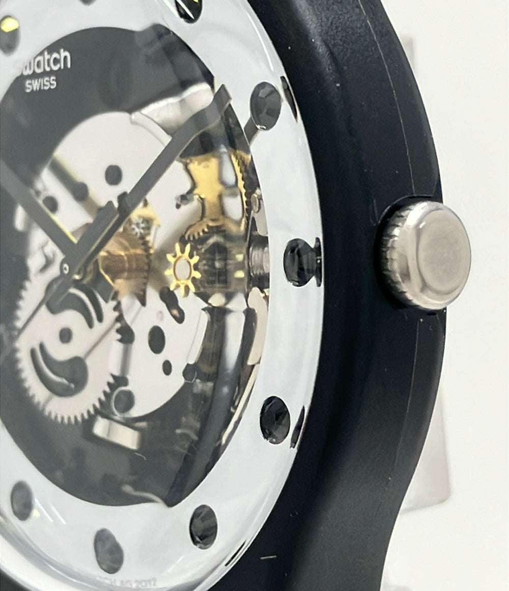 Swatch 腕時計 クオーツ シルバー メンズ スウォッチ
