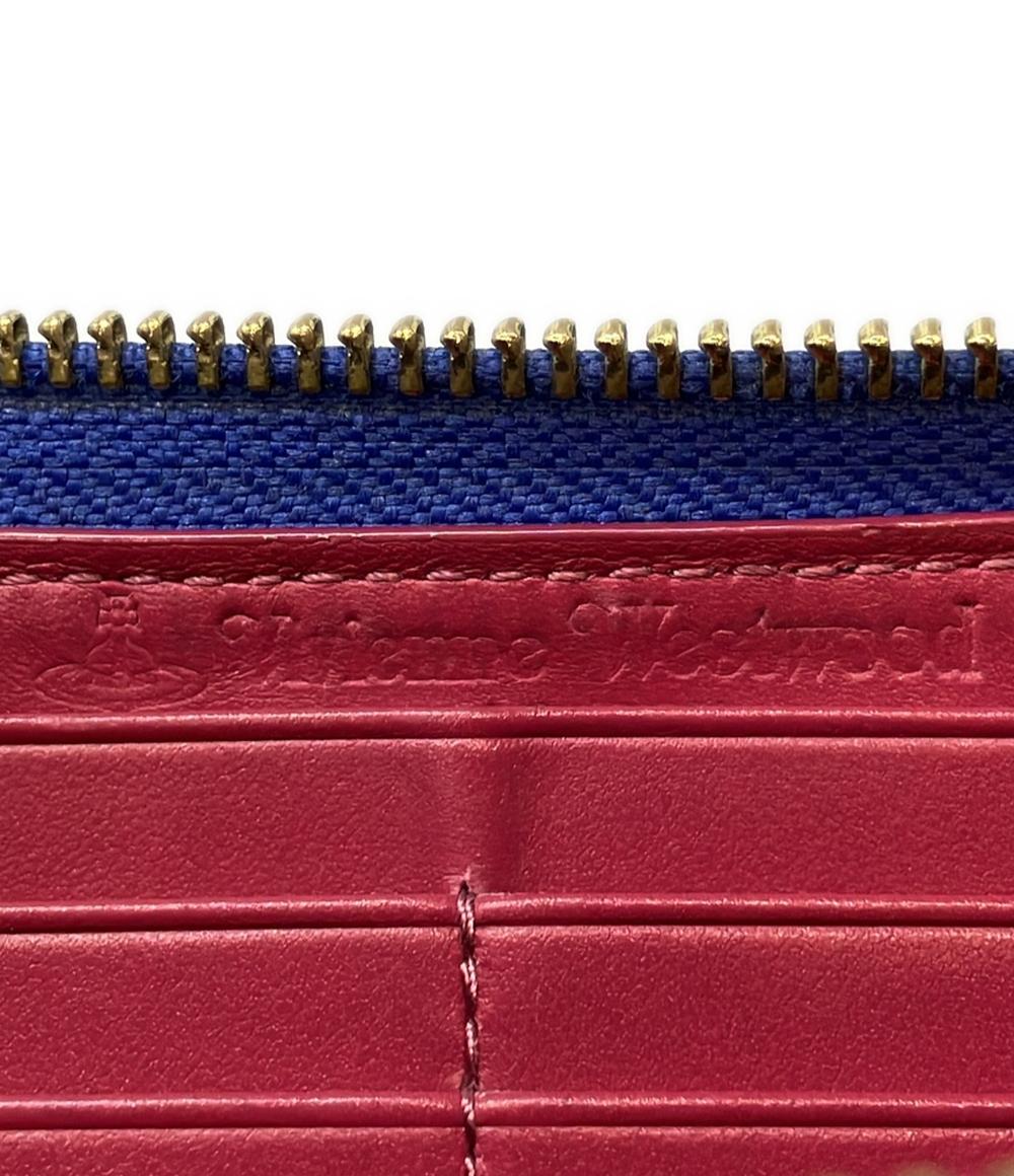 ヴィヴィアンウエストウッド ラウンドファスナー長財布 レディース