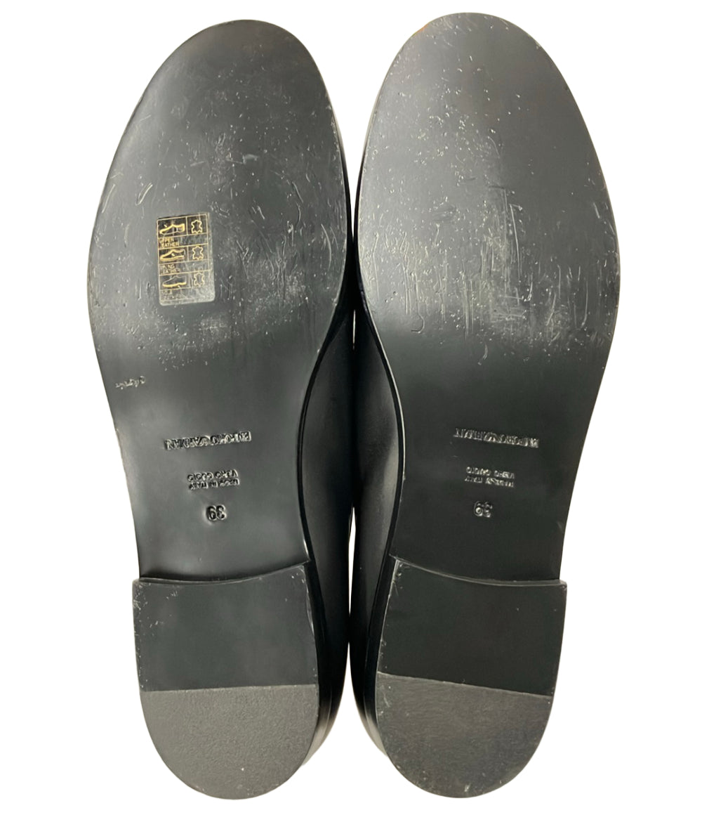 美品 Emporio Armani フラットシューズ メンズ レディース SIZE 39 エンポリオ・アルマーニ
