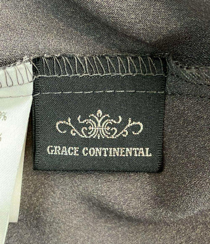 美品 GRACE CONTINENTAL 長袖ワンピース ガーリー フェミニン レディース SIZE 36 (S) グレースコンチネンタル