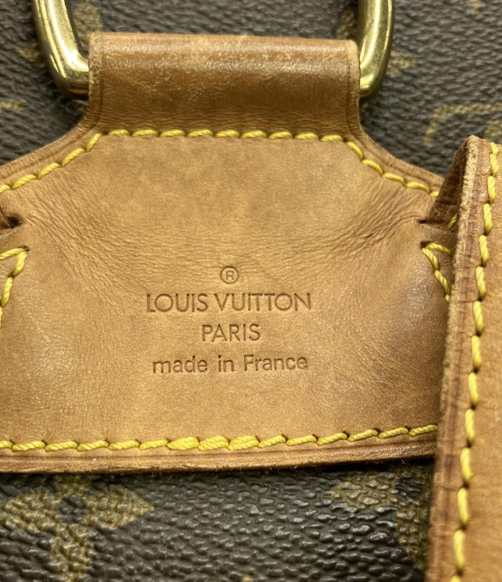 訳あり LOUIS VUITTON リュック キャンバス モンスリMM モノグラム M51136 レディース ルイ・ヴィトン