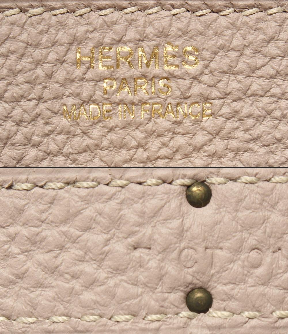 HERMES ハンドバッグ T刻印 ゴールド金具 トゴ 内縫い バーキン35 レディース エルメス