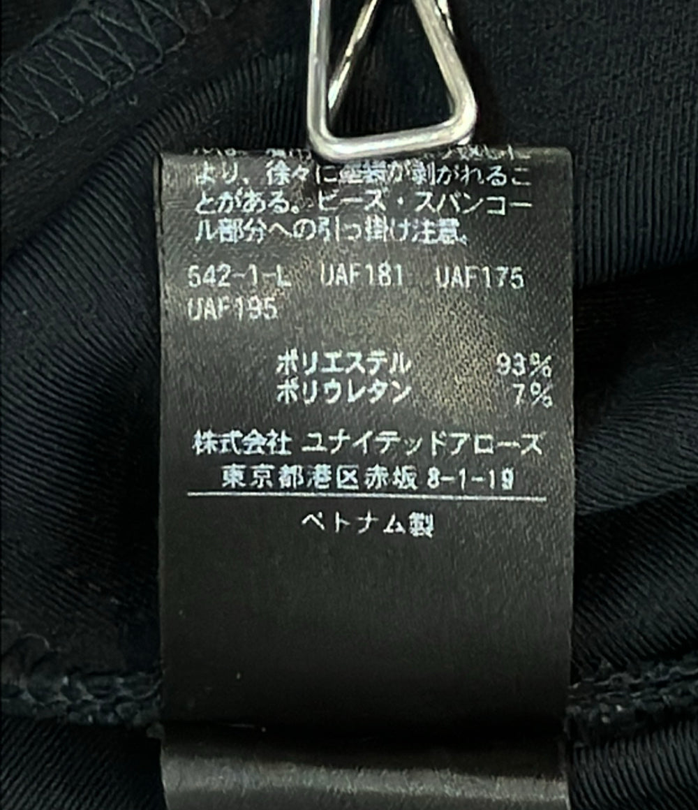 UNITED ARROWS 長袖 パールモチーフ ワンピース レディース SIZE 38 ユナイテッドアローズ