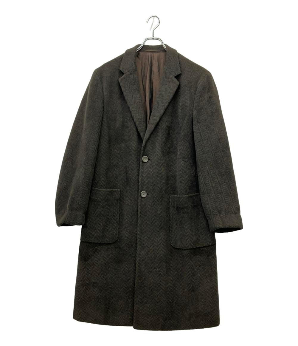 美品 JIL SANDER チェスターコート ヘリンボーン メンズ SIZE 48 (L) ジルサンダー