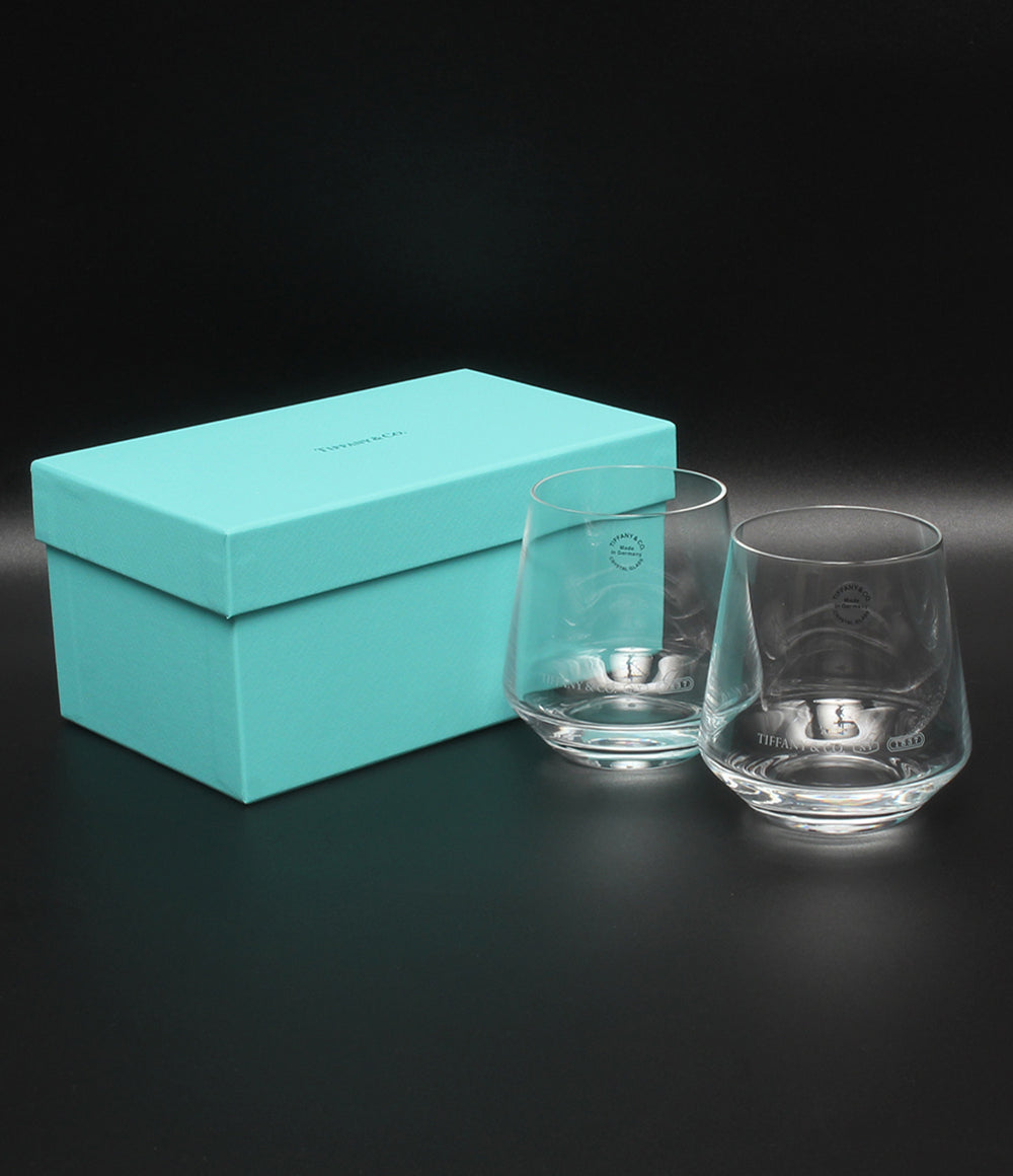 TIFFANY&Co. グラス タンブラー 2点セット ペア 1837 ティファニー