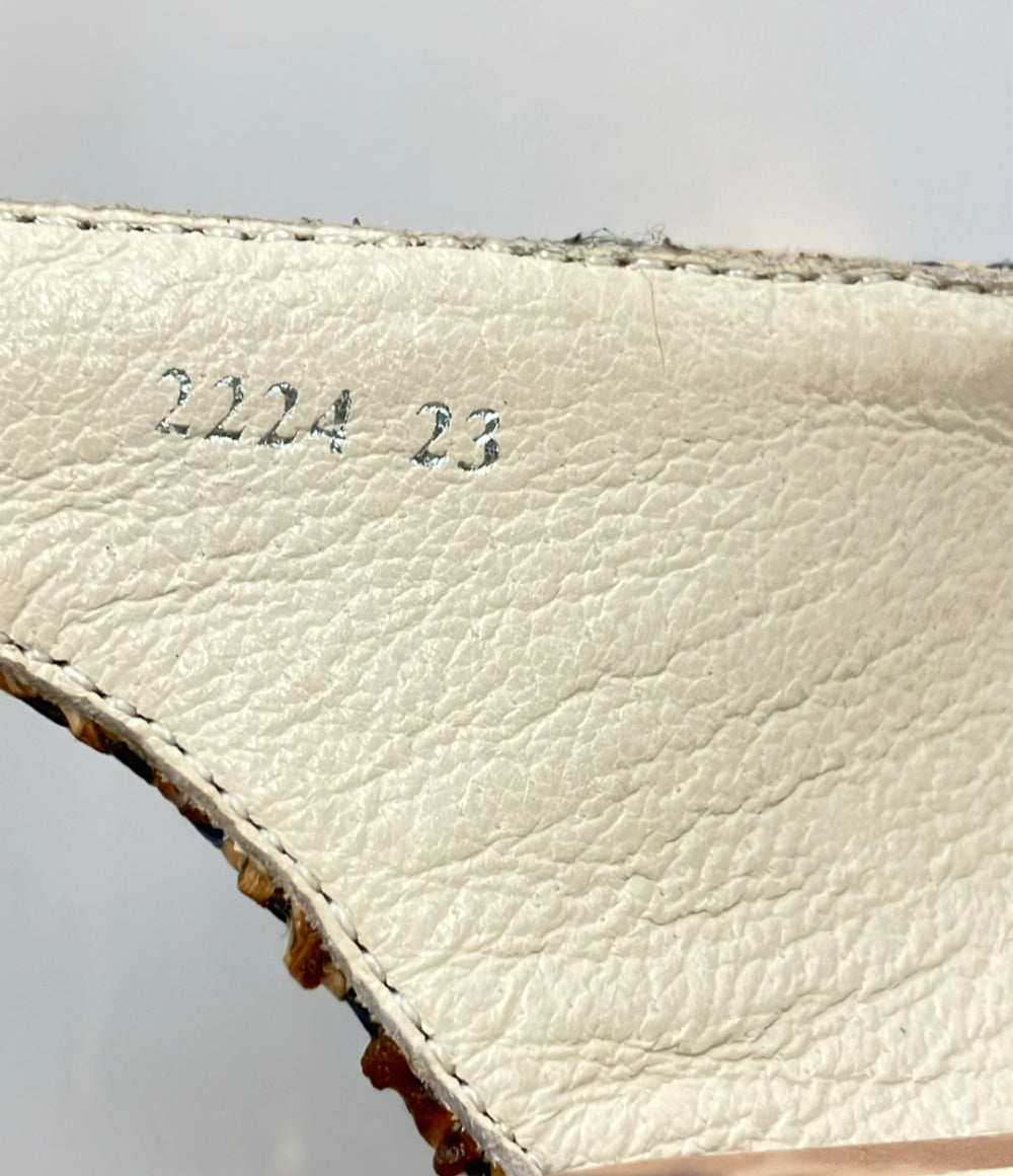 LANVIN en Bleu スリングバックサンダル レディース SIZE 23.0 (M) ランバンオンブルー