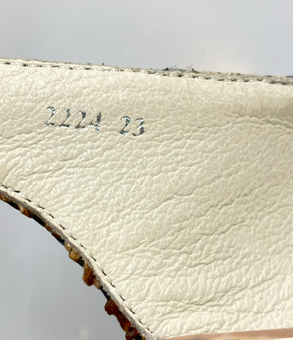 LANVIN en Bleu スリングバックサンダル レディース SIZE 23.0 (M) ランバンオンブルー