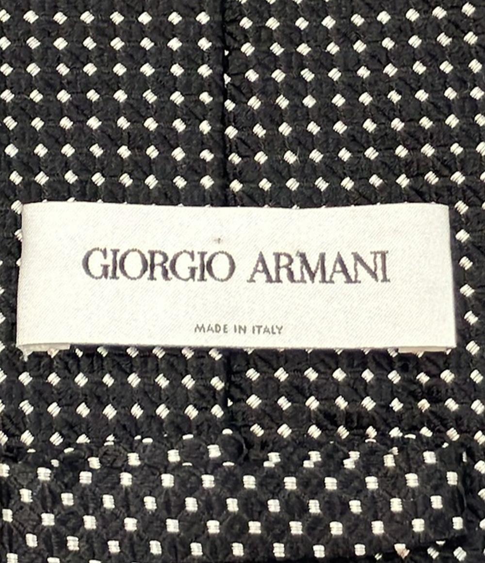 美品 GIORGIO ARMANI ネクタイ シルク100% メンズ ジョルジオアルマーニ